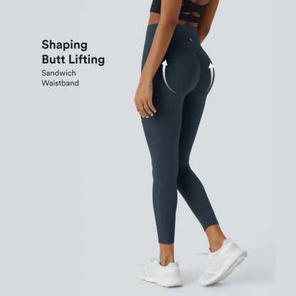 Halara UltraSculpt™ SoCinched High Waisted Tummy Control Pocket Shaping Training Leggings