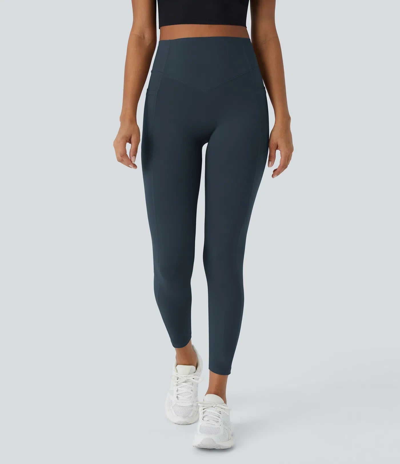 Halara UltraSculpt™ SoCinched High Waisted Tummy Control Pocket Shaping Training Leggings