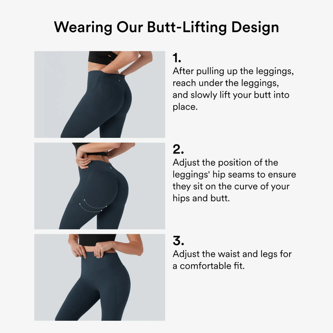 Halara UltraSculpt™ SoCinched High Waisted Tummy Control Pocket Shaping Training Leggings